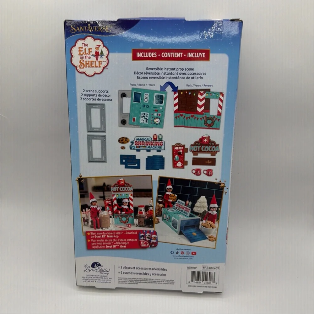 The Elf on the‎ Shelf Polar Props 2-in-1 Insta-Moment Hot Cocoa Set New